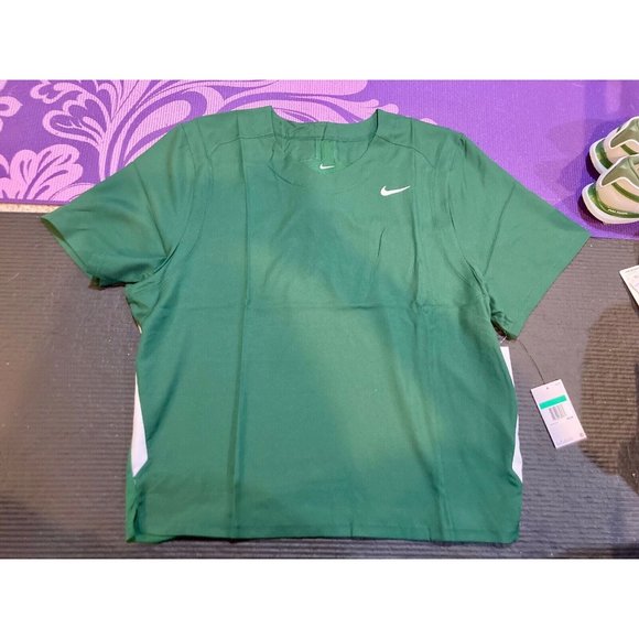 Nike Untouchable Speed V Neck Short Sleeve Jersey Mens Green 881252-342 XL - Picture 4 of 9